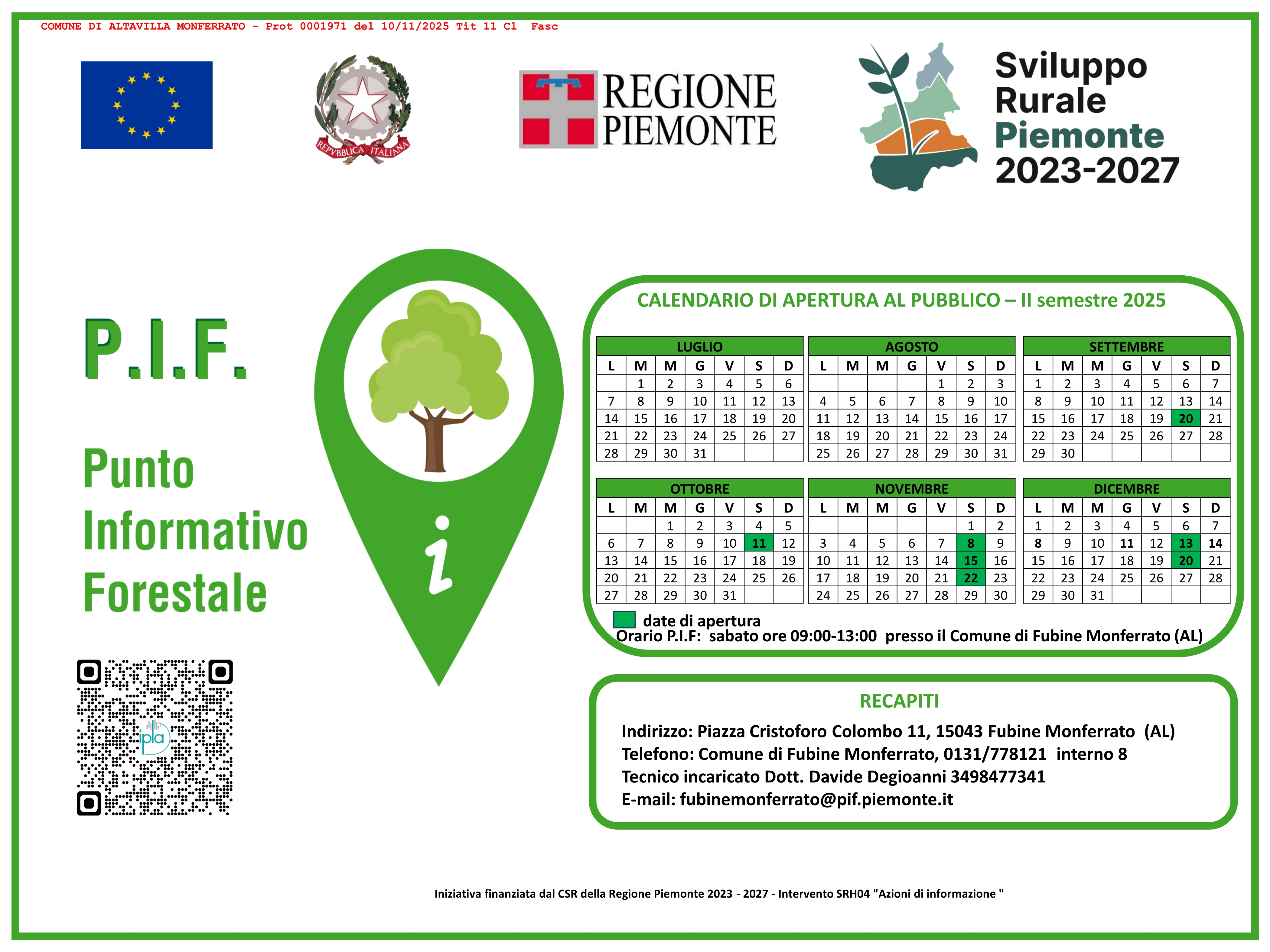 Punto Informativo Forestale