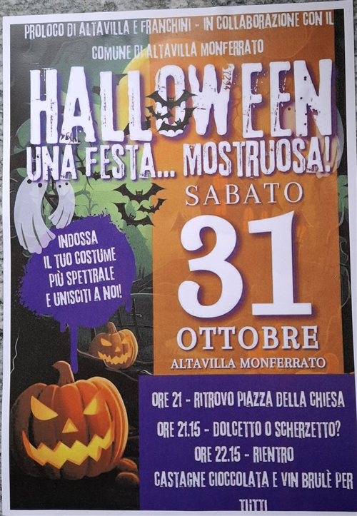 Halloween una festa...mostruosa!